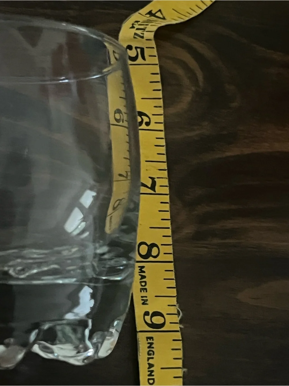 Clear Whiskey Glass  - Classic Dining Glass in Transparent Clear
